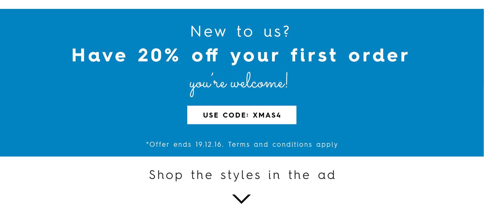 Shop the styles in the ad